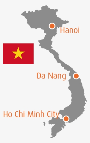 In Vietnam, Unicare Atalian Operates Across The Whole - Vietnam Map Png