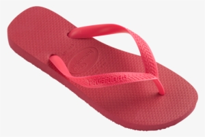 Havaianas Neon Pink Top Flip-flops - Slippers Havaianas For Girls