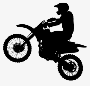 Dirt Bike Silhouette Icons Png - Dirt Bike Png