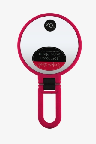 Soft Touch 3 In 1 Mirror 1x/10x - Keychain