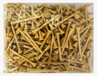 2 3/4 Wood Tees-500 Pack - Plywood