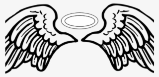 Halo Clipart Broken Angel - Angel Wings Vector Png