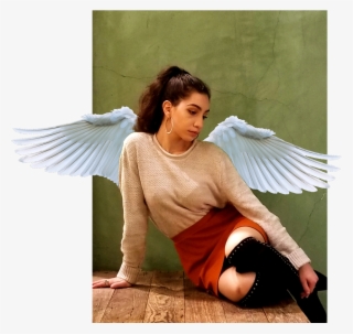 Tumblr Transparent Girl Angel Wings Png Tumblr Transparent - Girl