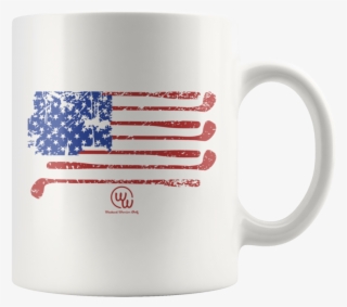 Usa Golf Flag Mug - Beer Stein