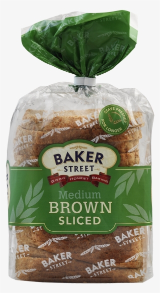 Baker Street Soft Sliced Brown Bread - Baker Street