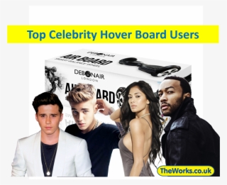 Top Celebrity Hoverboard Users - Online Advertising