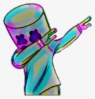 Dab Rainboweffect Marshmallow Magiceffect Picsartpassio - Marshmallow Dabbing