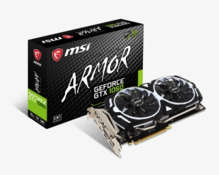 Geforce® Gtx 1060 Graphics Cards Geforce Gtx 1060 Armor - 1080 Ti Msi Armor