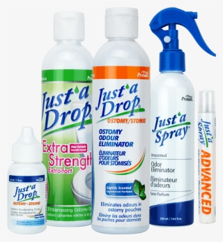 Ostomy Deodorizers For The Pouch & The Toilet - Just A Drop