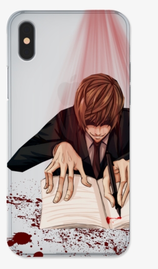 Case Transparente Light Yagami De Luh Rodriguesna - Iphone