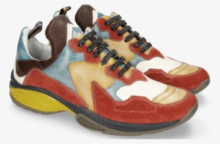 Sneakers Kobe 1 Suede Pattini Pompe White Sun Bluette - Sneakers