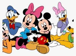 Friends Clipart Mickey Mouse Clubhouse - Mickey Donald Goofy Minnie Daisy Pluto