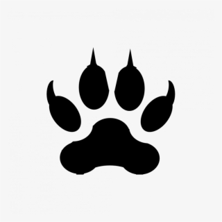 Medium Size Of Wolf Drawings Easy Cute Cool Drawing - Jaguar Paw Clipart