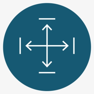 Circle Icon With A Blue Background Showing Line Art - Wii Dance Pad