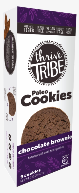 Thrive Tribe Cookies Chocolate Brownie - Chocolate