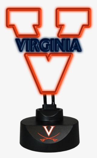 Virginia Cavaliers Neon Logo Desk Lamp - Graphics