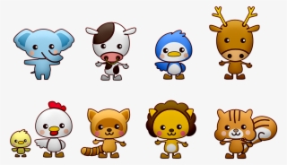 Kawaii Animals, Deer, Cow, Cat, Mammal, Nature, Animals - Imagenes Kawaii De Animales