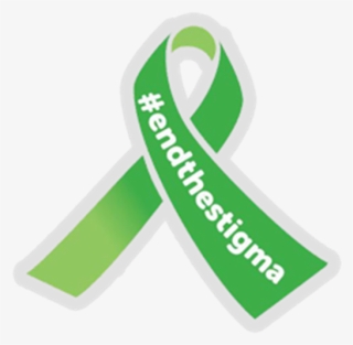 Picture Of The Green Ribbon Pin Badge - Label