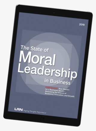 Ipad Moral Leadership Cover - Copy Protection