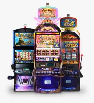 A Trio Of Slot Machines - Slot Machine