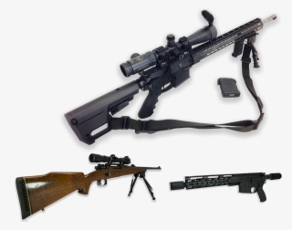 We Also Offer Custom Bolt Action Rifles For Competition, - Well Custom Sniler