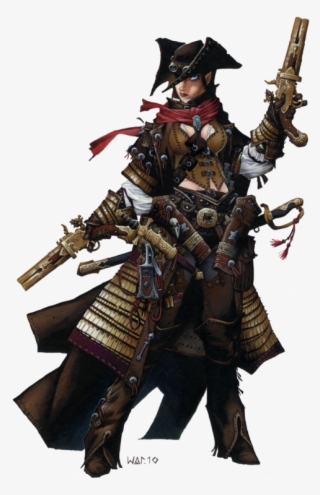 Bram Cinder - Pathfinder Gunslinger
