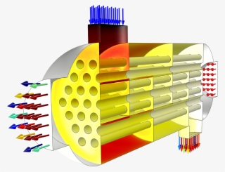 Shell And Tube Heat Exchanger Temperature Field - Shell And Tube Heat Exchanger Gif