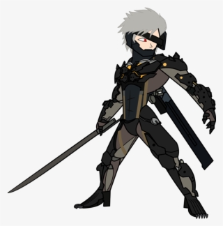 Metal Gear Rising Revengeance By Charliexe On - Raiden Metal Gear Cartoon