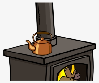 Wood Stove Cliparts - Cartoon