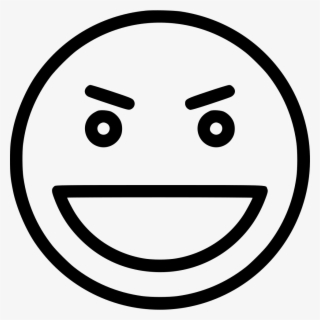 Png File Svg - Smiley Face Outline