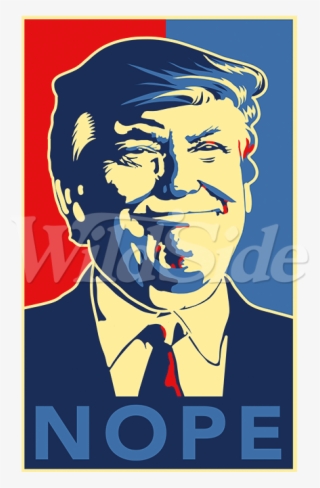 Trump Nope Poster - Illustration