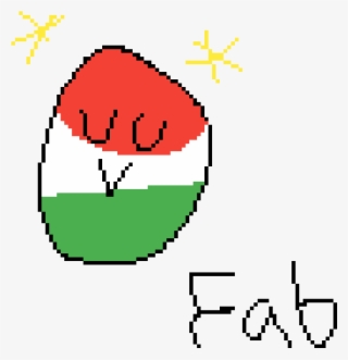 Hungary Countryball But No Circle Tool - Illustration