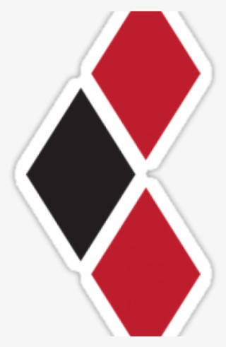 Harley Quinn Clipart Diamond Png - Black Harley Quinn Symbol