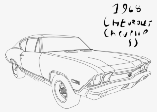 Camaro Clipart Chevelle - Classic Car