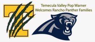 Tvpw Welcomes Rancho Panther Players And Families Temecula - Carolina Panthers Concept Logo