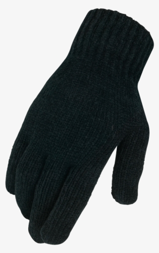 Chenille Knit Glove - Wool