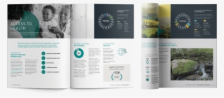 Merck Corporate Responsibility Report, Print, Interior - Brochure