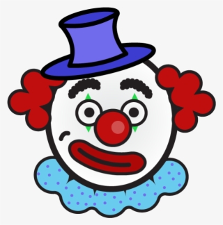 A Clown Illustration - Cartoon