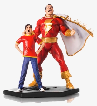 Estátua Shazam Deluxe Art Scale 1/10 Dc Comics Serie - Iron Studios 1 10 Shazam