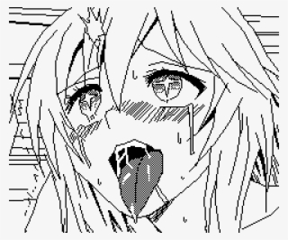 Another Ahegao With Drool - Cartoon