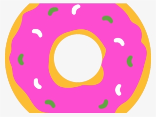 Doughnut Clipart Homer - Free Donut Hole Clipart