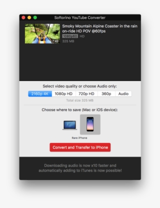Download Youtube 60fps Videos In 3 Steps - Softorino Youtube Converter 2 Key