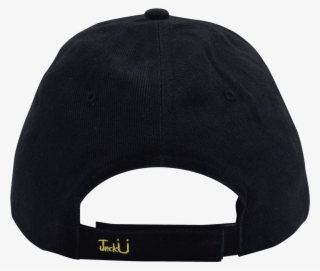'jack Ü' Dad Hat - Black Cap Template Back