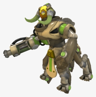 Orisa, From Overwatch - Cartoon