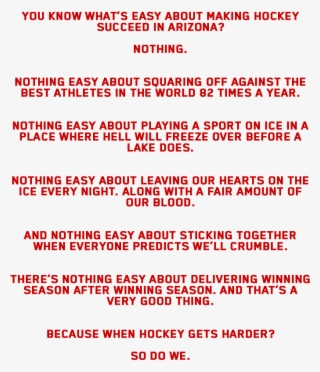 Phoenix Coyotes Manifesto Growing Up Playing Ice Hockey - Circle