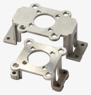 Steel Brackets Are Machined Top And Bottom To Provide - Tool