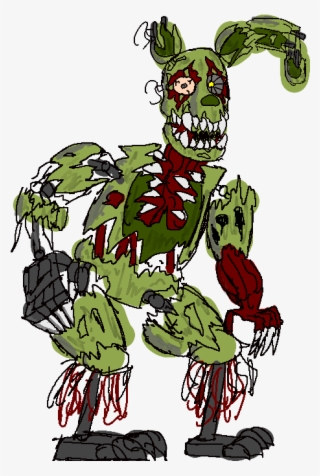 Nightmare Springtrap - Cartoon