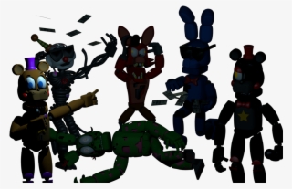 Springtrap Is Found Dead And Everyone Is Throwing Money - Illustration