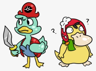 Snowy Psyduck - Pancake - Cartoon