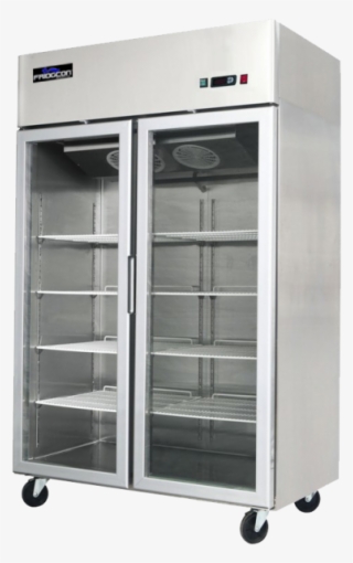 More Views - Stainless Steel Glass Fridge